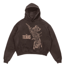 Texas Hoodie - Brown - Front