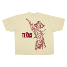 Texas Drop Tee - Cream - Front