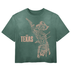 Texas Tee - Green - Front