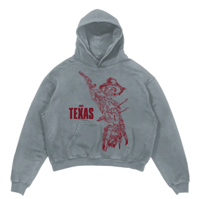 Texas Hoodie - Sage - Front