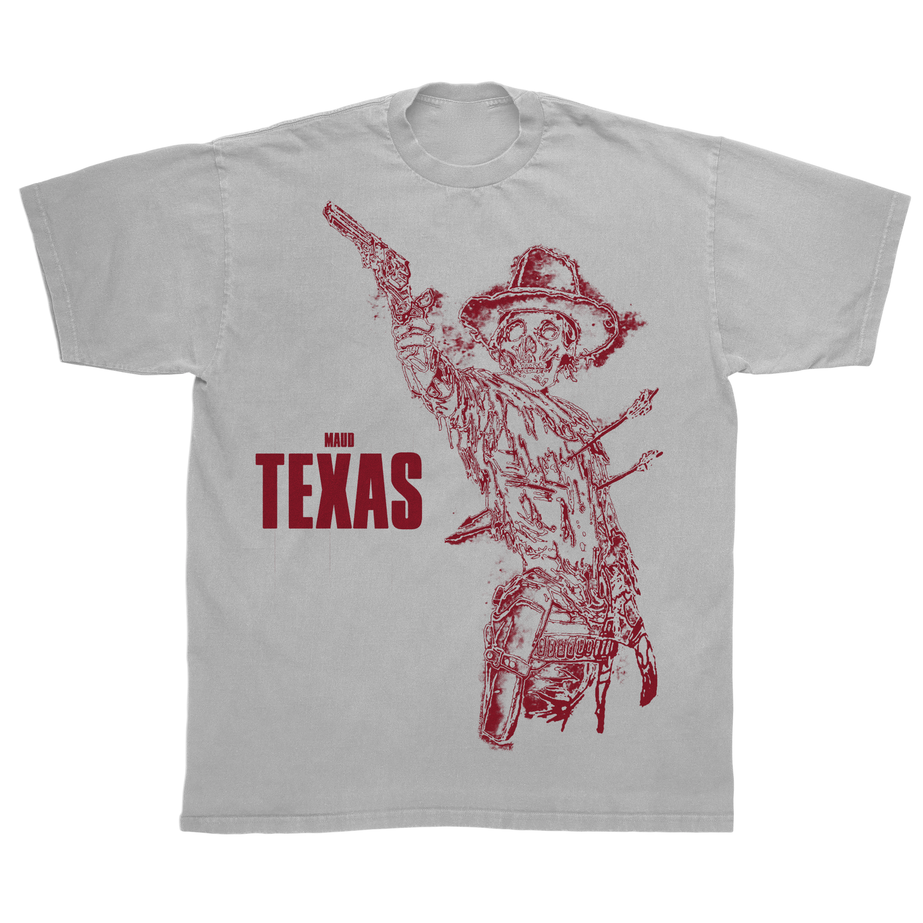 Texas Classic Tee - White - Front