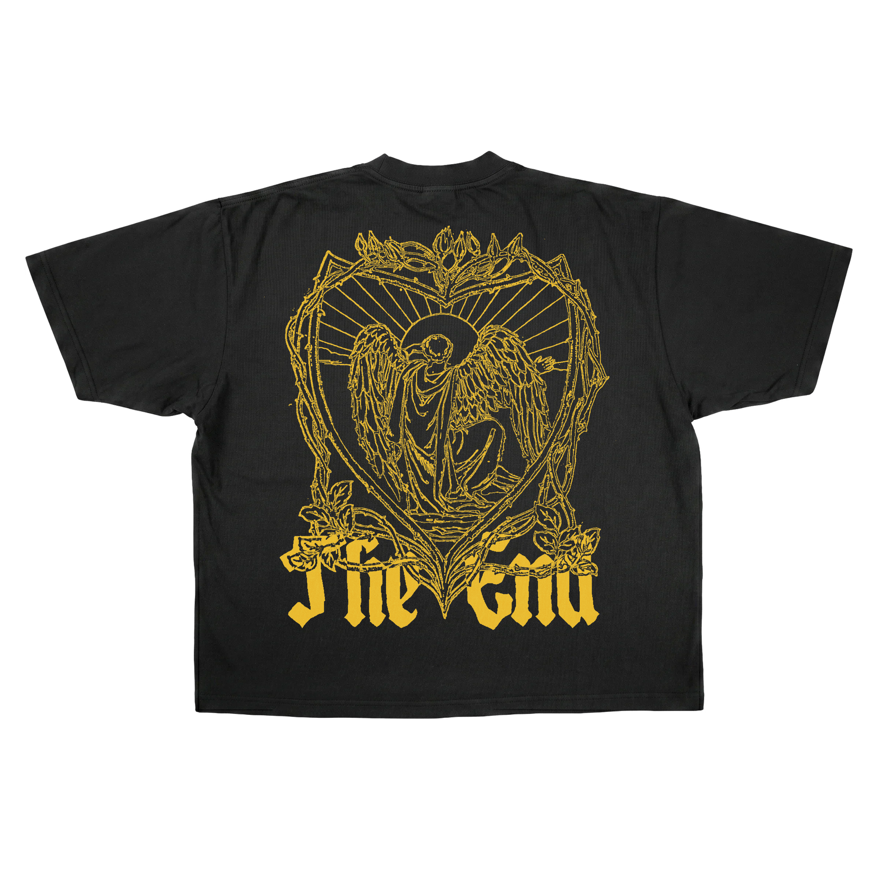The End Drop Tee - Black - Back
