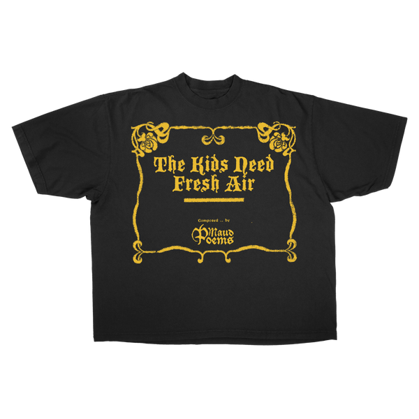 The End Drop Tee - Black - Front