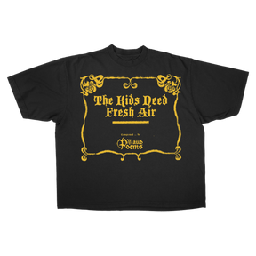 The End Drop Tee - Black - Front