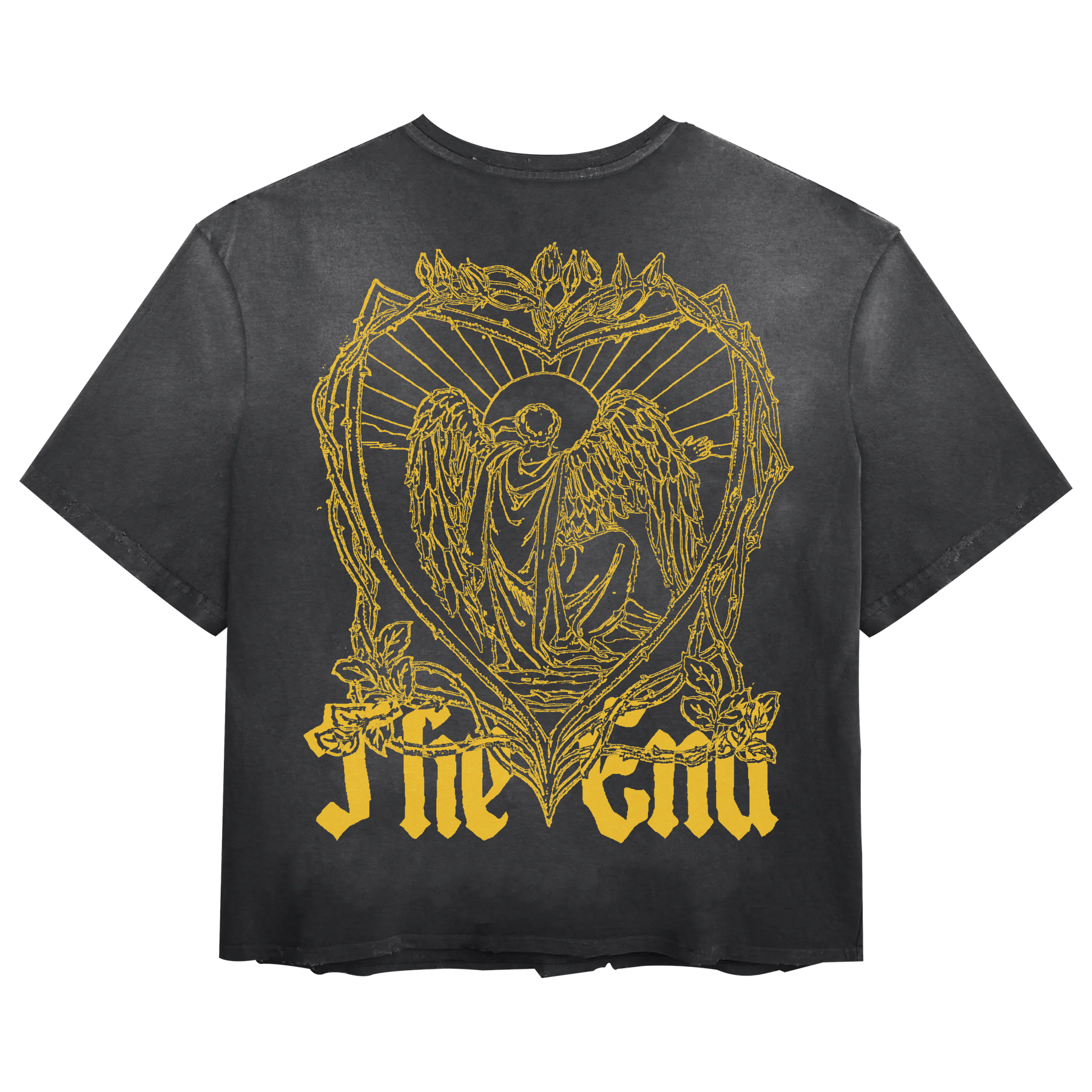 The End Tee - Black - Back