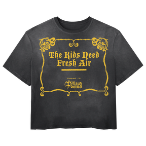 The End Tee - Black - Front