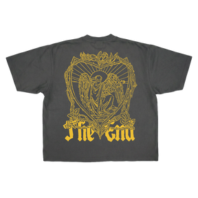 The End Drop Tee - Grey - Back