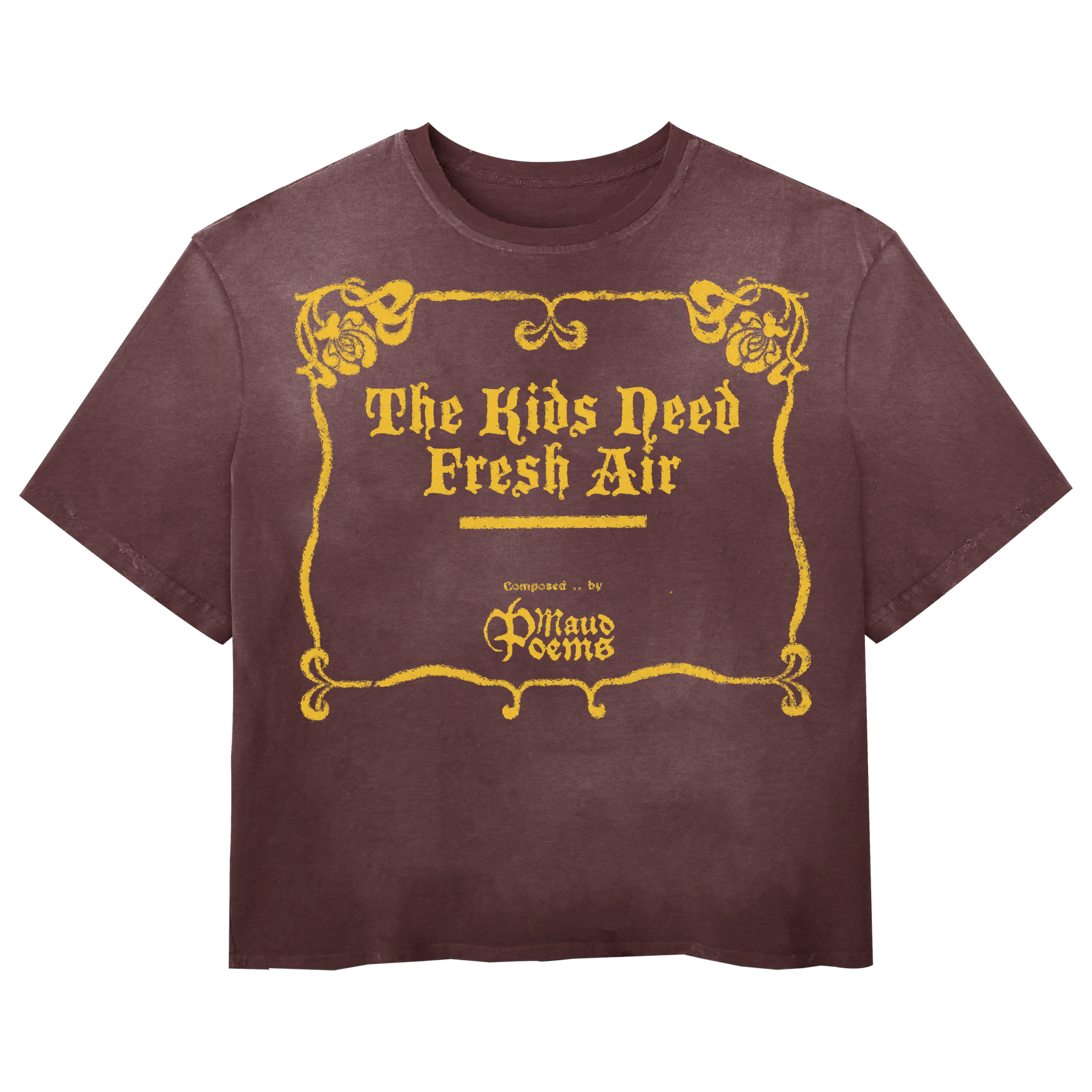The End Tee - Red - Front
