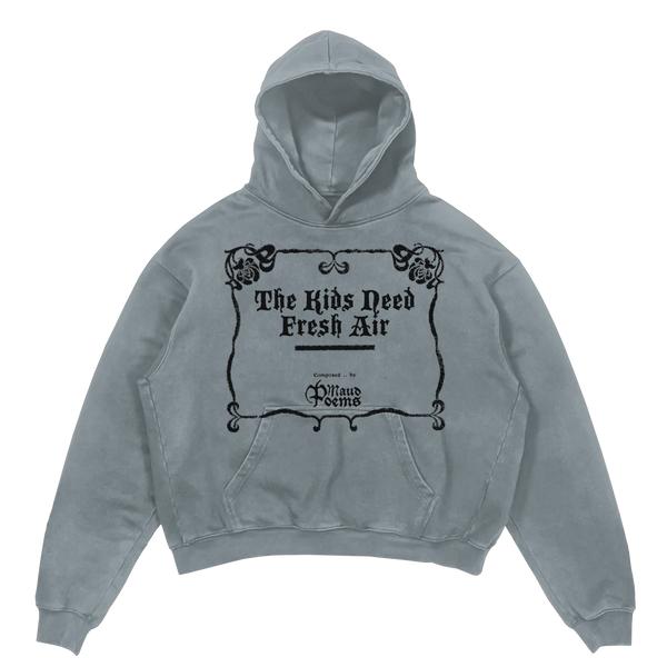 The End Hoodie - Sage - Front