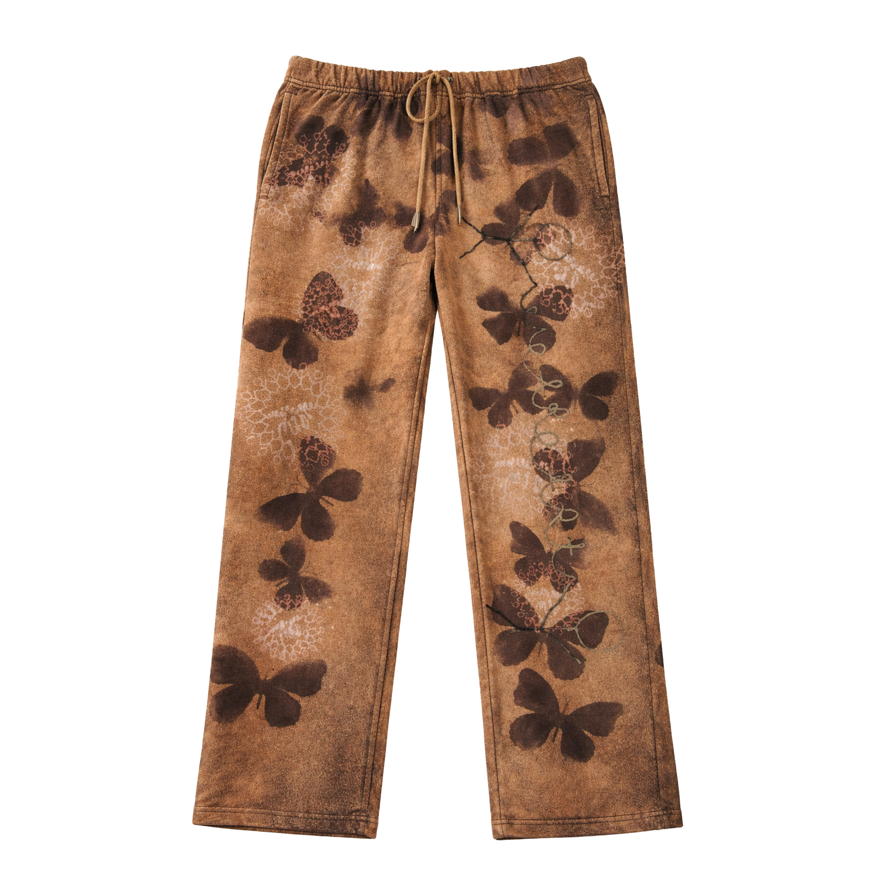 V3 BUTTERFLY WIDE LEG SWEATPANTS