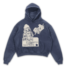 Valentine Hoodie - Blue - Front