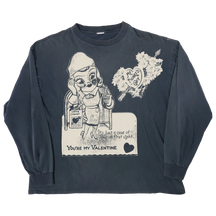Valentine L/S Tee - Blue - Front