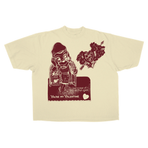Valentine Drop Tee - Cream - Front