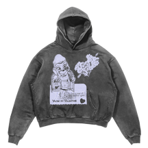 Valentine Hoodie - Grey - Front