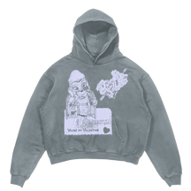 Valentine Hoodie - Sage - Front