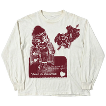 Valentine L/S Tee - White - Front