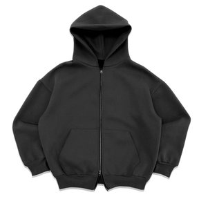 Blank Zip Up Grey